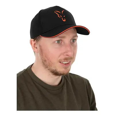 Fox Kšiltovka Collection Baseball Cap Black & Orange