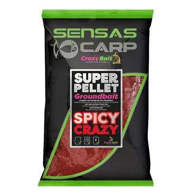 Sensas Krmítková směs Crazy Baits 1kg - Spicy