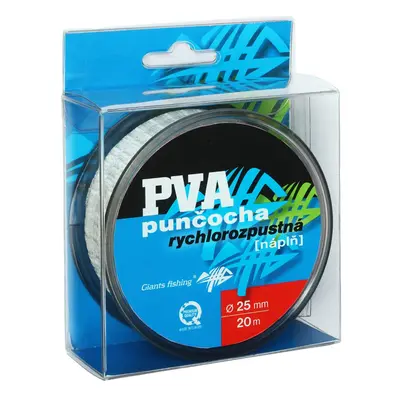 Giants fishing PVA náhradní punčocha Mesh Fast Melt Refill 25mm 20m