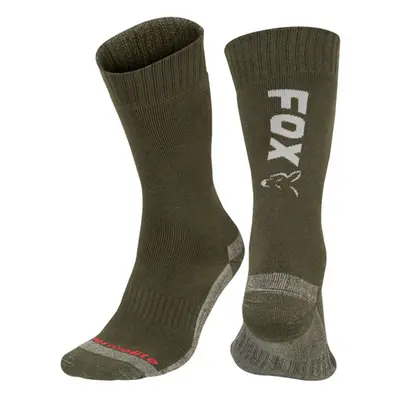 Fox Ponožky Collection Thermolite long sock Green/Silver