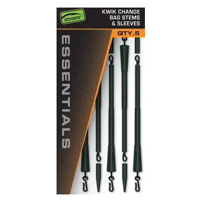 Fox Montáž Edges Essentials Kwik Change Bag Stems and Sleeves 5ks