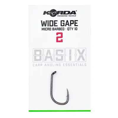 Korda Háčky Basix Wide Gape 10ks