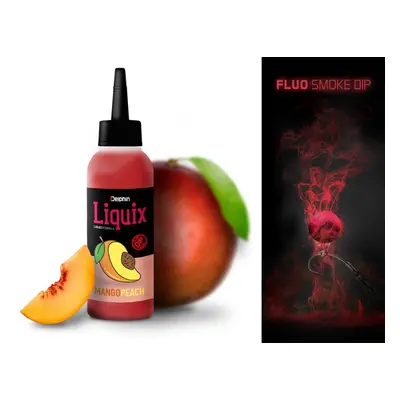 Delphin Fluo dip D Snax LiquiX 100ml - Mango - Broskev