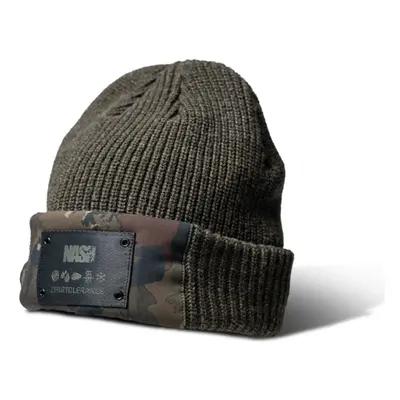 Nash Zimní čepice ZT Woolly Hat Camo Panel