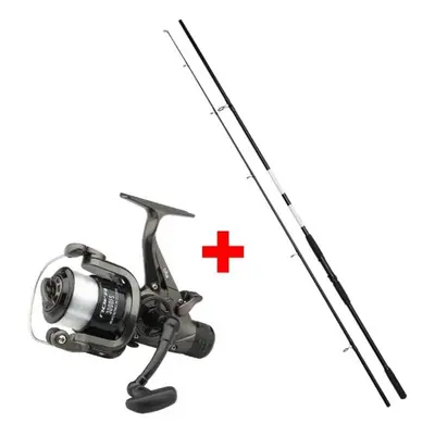 DAM Kaprový set Prut Base-X Carp 3m 3lb + Naviják Nova FS