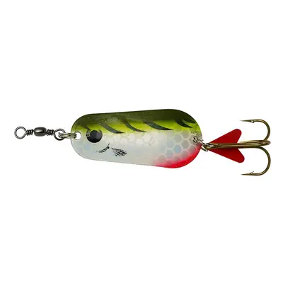 DAM Třpytka Effzett Standard Spoon Olive / Chartreuse Tiger UV - 6,5cm 30g