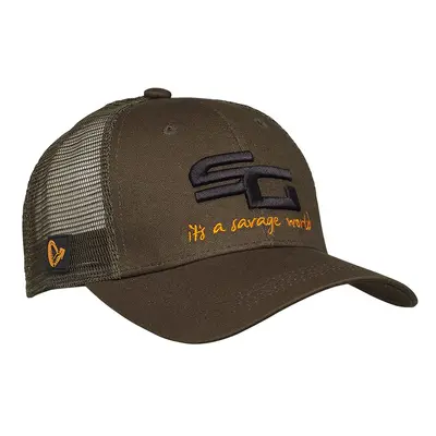 Savage Gear Kšiltovka SG4 Cap Olive Green