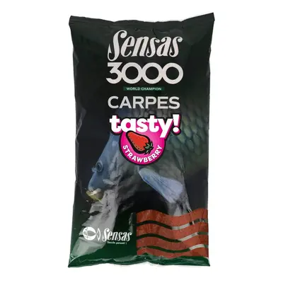 Sensas Krmítková směs Carp Tasty 1kg - Jahoda