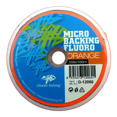 Giants Fishing Micro Backing Fluoro-Orange 20lb 100m,Giants Fishing Micro Backing Fluoro-Orange 