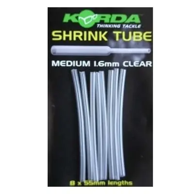 Korda Smršťovací bužírka Heat Shrink Tube clear 8ks