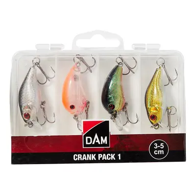 DAM Sada wobleru Crank Pack 4ks,DAM Sada wobleru Crank Pack 4ks