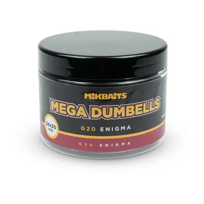 Mikbaits Boilies Gangster Mega Dumbells G20 Enigma 24x30mm 500ml,Mikbaits Boilies Gangster Mega 