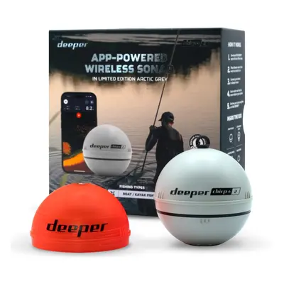 Deeper Nahazovací sonar Fishfinder CHIRP+ Arctic Grey Limited Edition