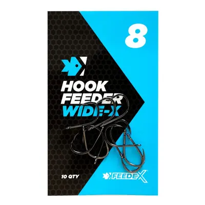 Feeder Expert Háčky WIDE-X hook 10ks - 8,Feeder Expert Háčky WIDE-X hook 10ks