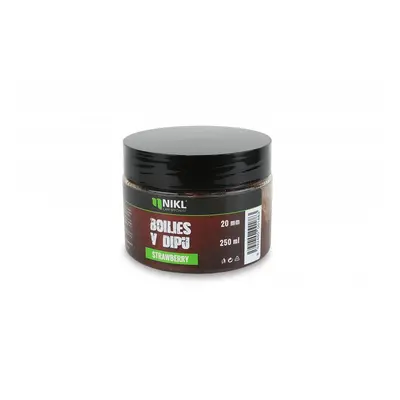 Nikl Boilies v dipu Strawberry 250g