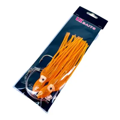 LK Baits Návazec Chobotnice Orange/Oranžový - 8/0 16cm