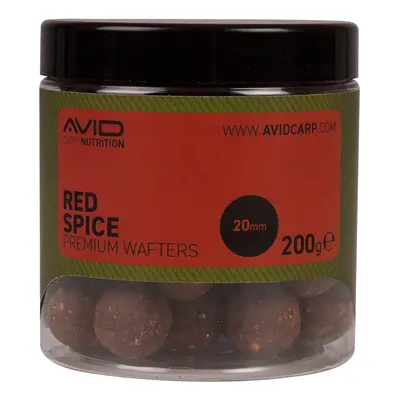 Avid Boilies Premium Wafters Red Spice Belachan 20mm 200g,Avid Boilies Premium Wafters Red Spice