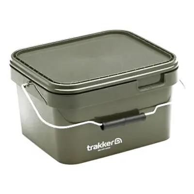 Trakker Plastový kýbl Olive Square Container 5l,Trakker Plastový kýbl Olive Square Container 5l