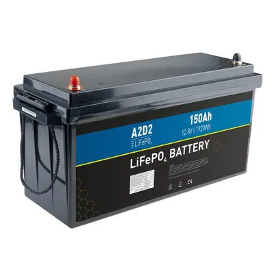 A2D2 Baterie LiFePO4 12,8V 150Ah M8,A2D2 Baterie LiFePO4 12,8V 150Ah M8