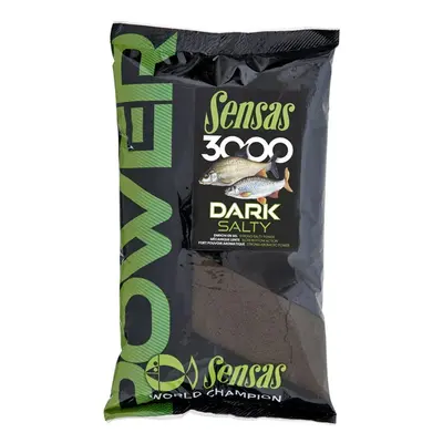 Sensas Krmítková směs Power Dark Salty 1kg,Sensas Krmítková směs Power Dark Salty 1kg