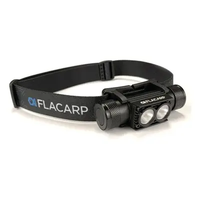 Flacarp Vodotěsná nabíjecí čelovka HL3UV bílá + UV LED,Flacarp Vodotěsná nabíjecí čelovka HL3UV 