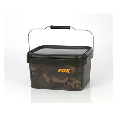 Fox Kbelík plastový Camo Square Bucket 5l,Fox Kbelík plastový Camo Square Bucket 5l