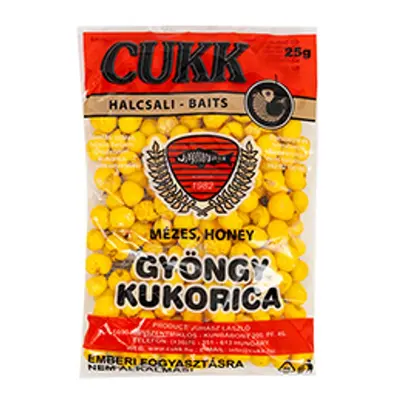 Cukk Foukaná Kukuřice 25g - Med,Cukk Foukaná Kukuřice 25g - Med