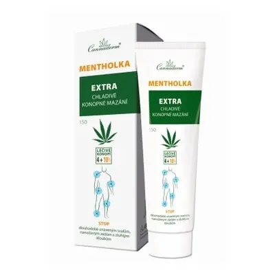 Cannaderm Mentholka Extra chladivé mazání 150ml