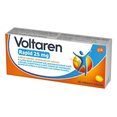 Voltaren Rapid 25mg 20 tobolek