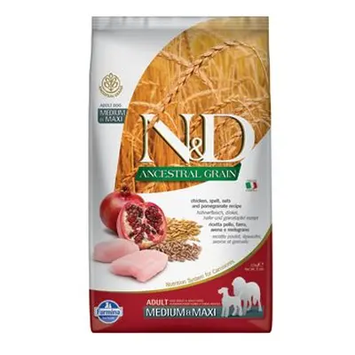 N&D LG Dog Adult M/L Chicken & Pomegranate 2,5kg