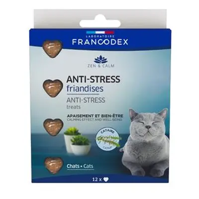 Francodex pochoutka Anti-stress pro kočky 12ks