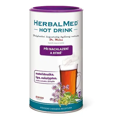 Herbalmed Hotdrink Dr.weiss Dých.cesty 180g+vitc