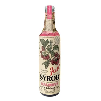 Kitl Syrob Malinový S Dužninou 500ml