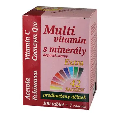 Medpharma Multivitamín S Minerály+extra C Tbl.107