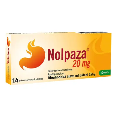 Nolpaza 20mg 14 tablet