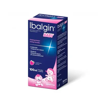 Ibalgin Baby 20mg perorální suspenze 100ml