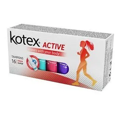 Kotex Active Tampony Super 16ks