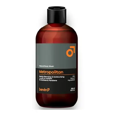 Beviro Metropolitan Přírodní sprchový gel 250 ml