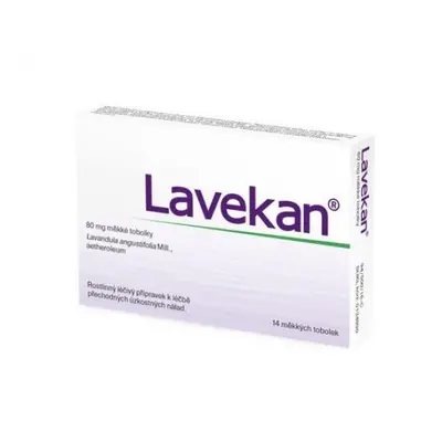 Lavekan 80mg měkké tobolky 14