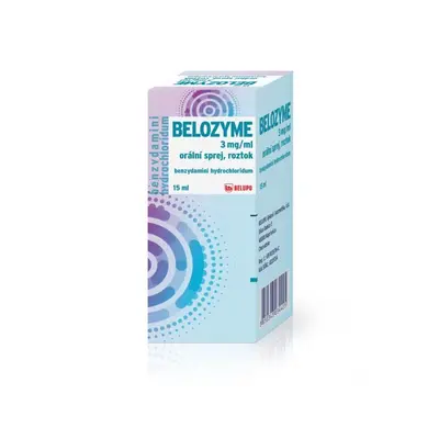 Belozyme 3mg/ml 15ml orální sprej