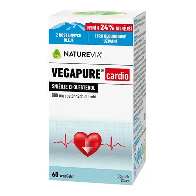 Naturevia Vegapure Cardio 800 Mg 60 kapslí