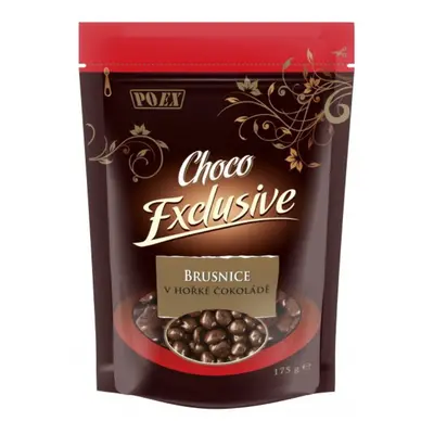 POEX Choco Exclusive Brusnice v hořké čokoládě 175 g