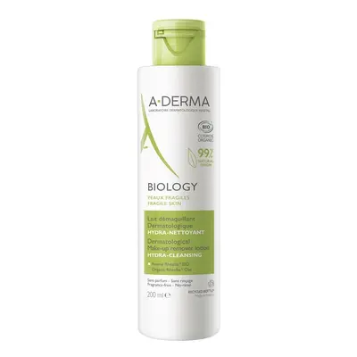 A-derma Biology Odličovací Mléko 200ml