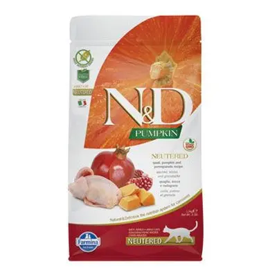 N&d Pumpkin Cat Neutered Quail & Pomegranate 300g