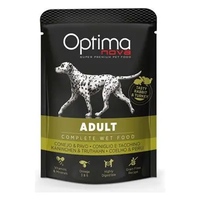 Optima Nova Dog Adult Rabit&turkey Kapsa 300g