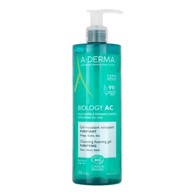 A-derma Biology Ac Čisticí pěnivý gel 400 ml