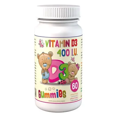 D3 Gummies 60 Pektinových Bonbónů