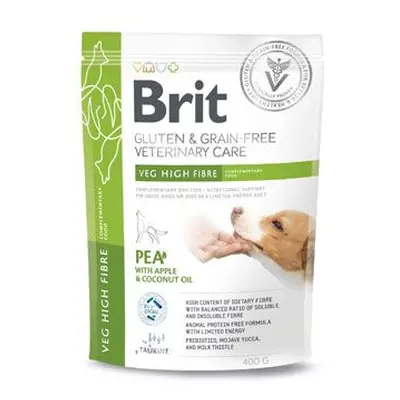 Brit Vd Dog Gf Veg High Fibre 400g