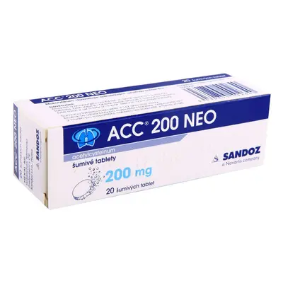 Acc Neo 200mg 20 šumivých tablet