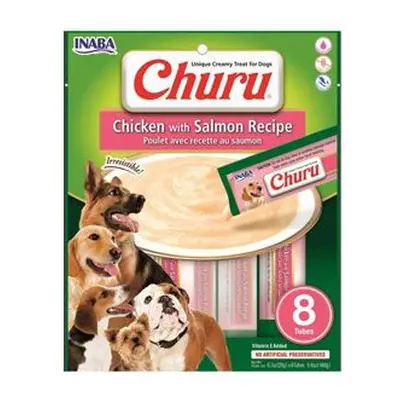 Churu Dog Chicken With Salmon 8x20g